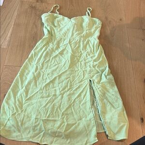 Sundeh Dress- lime green, women’s medium